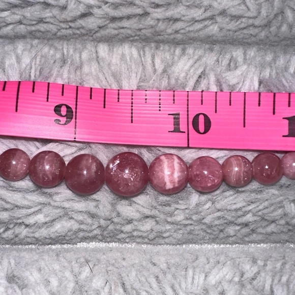 Strawberry quartz bead necklace by Jay King - Picture 9 of 10